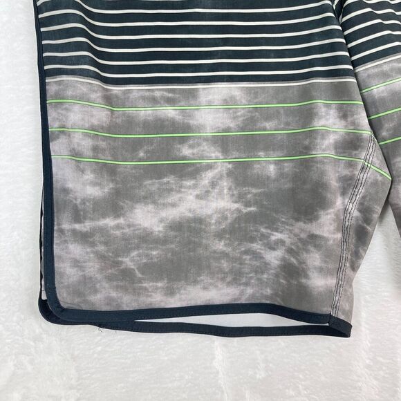 O'neill Board Shorts Mens 36 Swim Trunk Surf Beach Blue Gray Lightweight - Picture 3 of 14